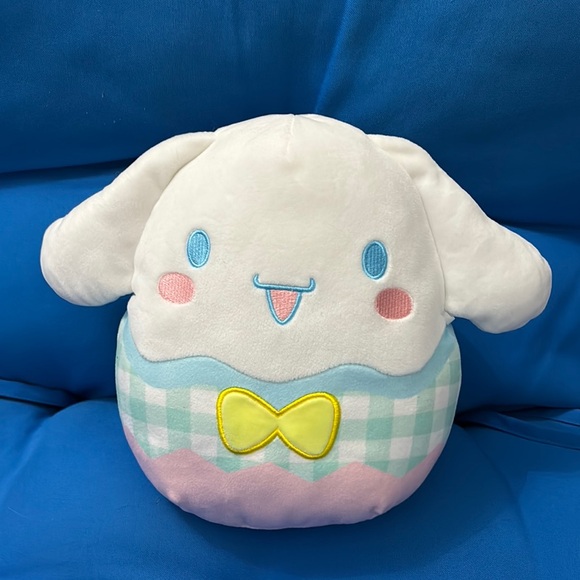 Squishmallows Other - Original SquishMallows Cinnamon Roll Size 8 “ Inch Easter Themed NWOTS